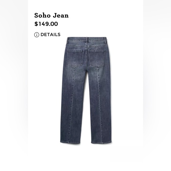 Cabi SoHo Jeans size 2 new in package #4707 Fall 2024 line - Picture 2 of 3